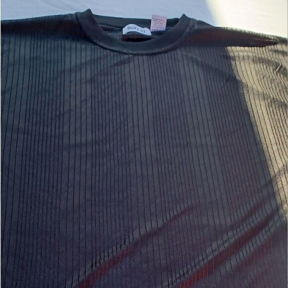 NWOT Buzz 83 Men's Sheer Shirt - Picture 4 of 6
